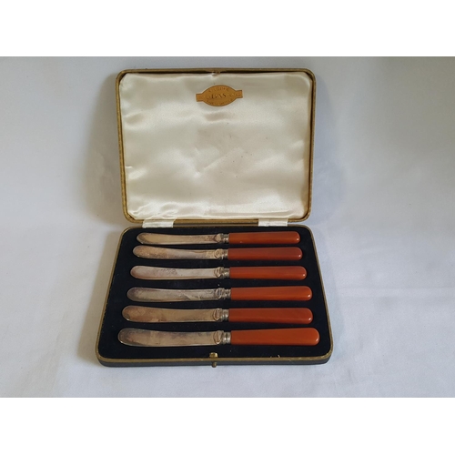 12 - set of 6 butter knives