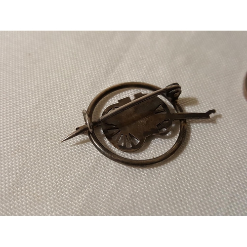 145 - silver WW1 sweetheart brooch