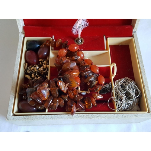 2 - jewellery box of costume jewellery