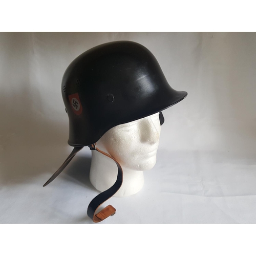 258 - reinactment German helmet