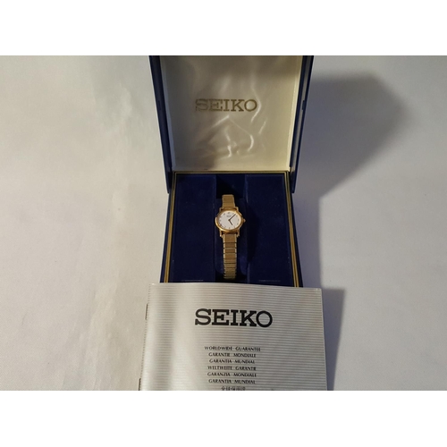 78 - Seiko boxed ladies watch