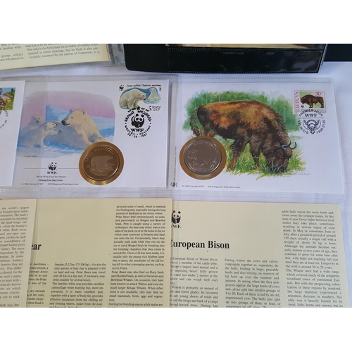 82 - WWF first day covers stamp & coin collection