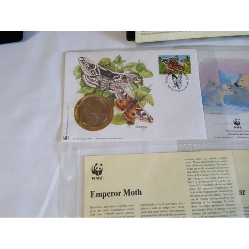 82 - WWF first day covers stamp & coin collection