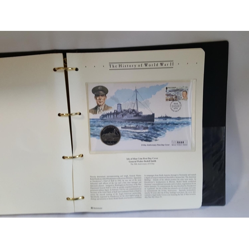 84 - The History of WW2 coin & firstday covers collection