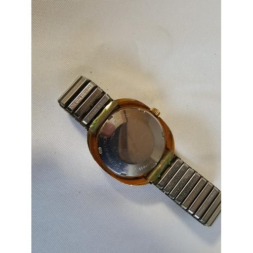 98 - 1960s limit day date watch working order