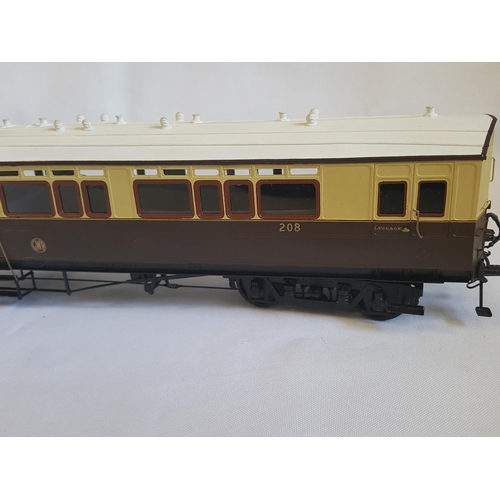 108 - kit built o gauge Blacksmith Models GWR 59' 6