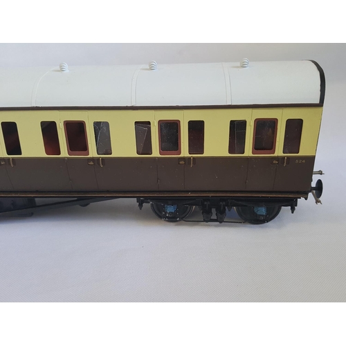 17 - kit built o gauge RJH GWR coach kit GWC 007