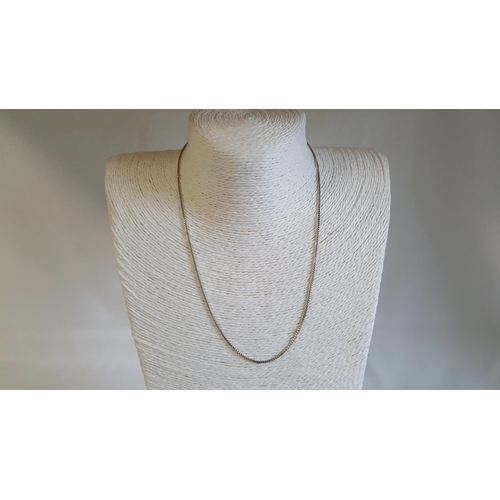 387 - HM 18ct white gold chain necklace 7.5g