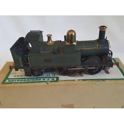 63 - kit built o gauge DJB 517 class 0-4-2T locomotive