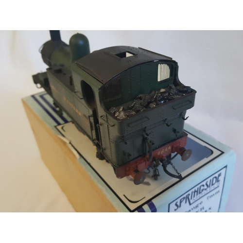 76 - kit built o gauge Springside GWR 14xx/48xx locomotive