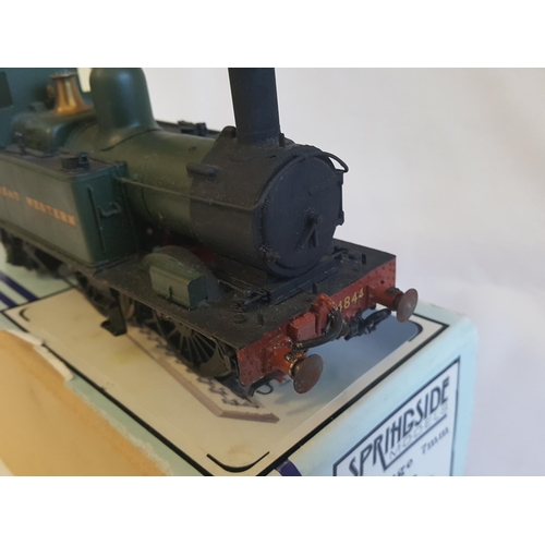 76 - kit built o gauge Springside GWR 14xx/48xx locomotive