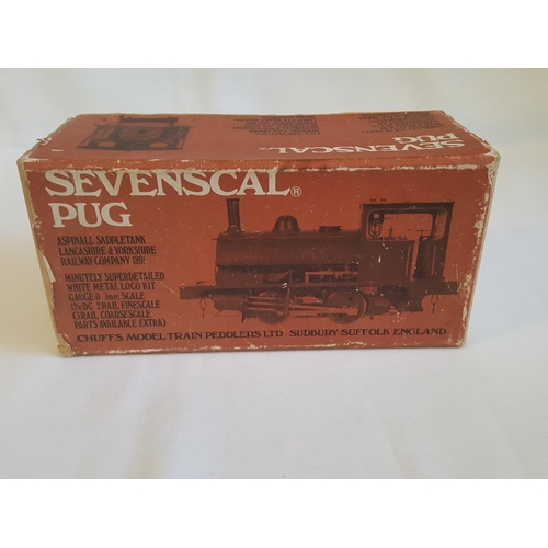 77 - kit built o gauge Sevenscal pug saddle tank part made