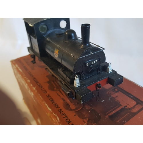 77 - kit built o gauge Sevenscal pug saddle tank part made