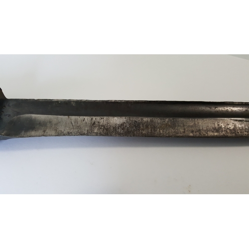 22 - German WW2 K98 bayonet & scabbard matching numbers