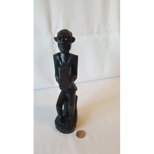 118 - hand carved wooden figure