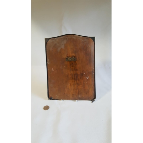 131 - HM silver picture frame c1927 no glass or stand silver weight 97g
