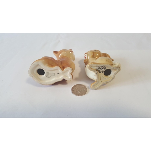 136 - Royal Doulton cat & Beswick rabbit