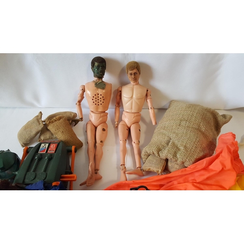 92 - original 1960s Palitoy Action Man for spares plus accessories