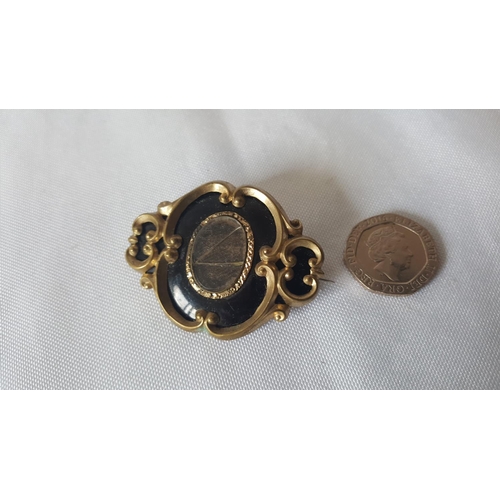 276 - antique morning brooch