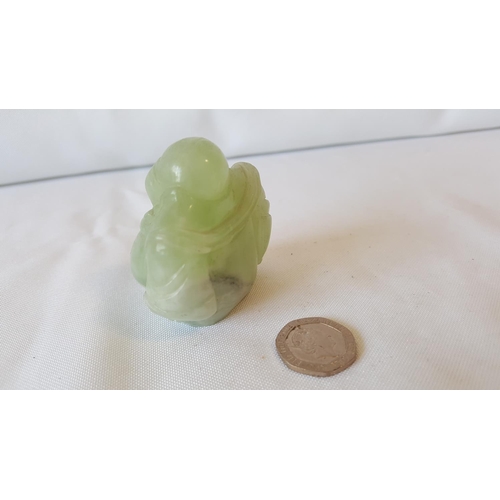 39 - jade/jadeite figure of Buddha