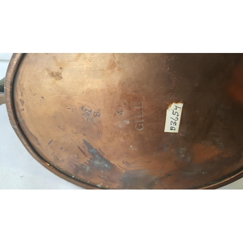 70 - antique copper kettle