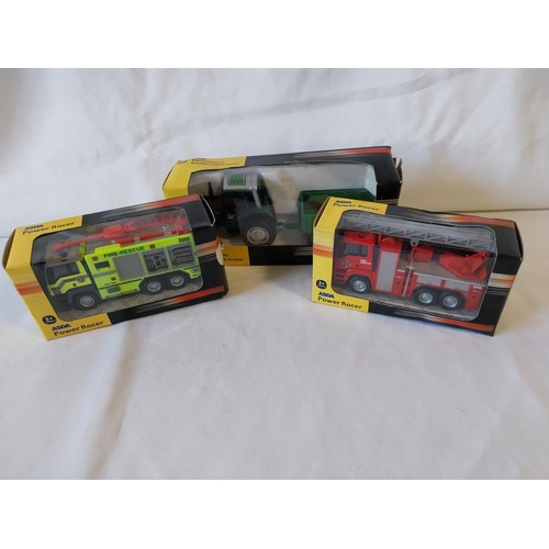 112 - 3 Power Racers diecast vehicles