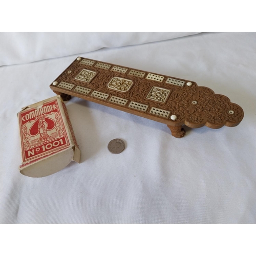 115 - vintage cribbage board