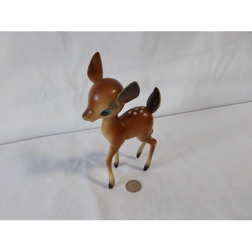 119 - vintage 1960s plastic Bambi figure