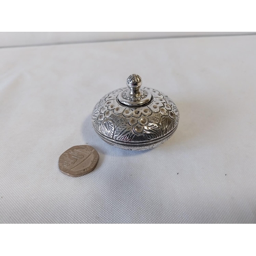 2 - 1950s 925 silver scent bottle