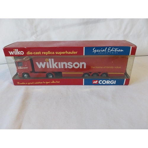 21 - Corgi Wilko diecast superhauler