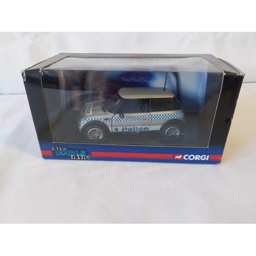 23 - Corgi nine DOUBLE nine Mini Cooper New South Wales Police Australia