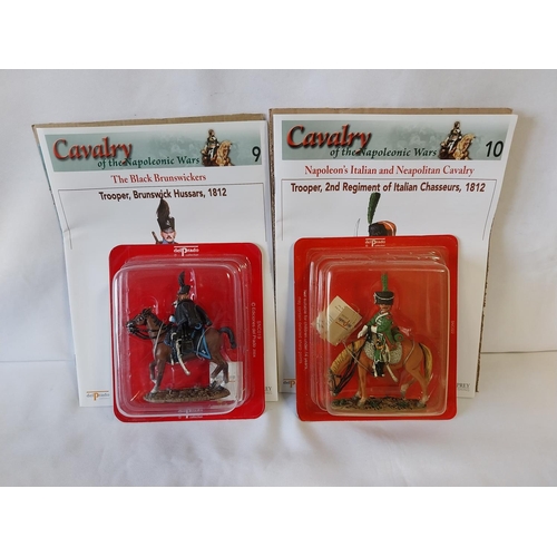 232 - 2 Del Prado mint cavalry figures