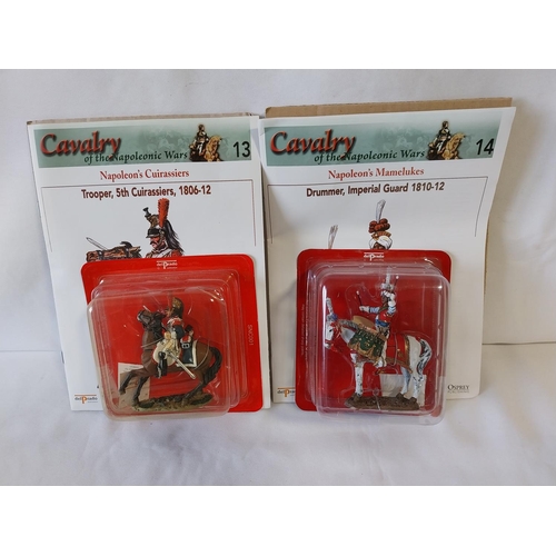 246 - 2 Del Prado mint cavalry figures