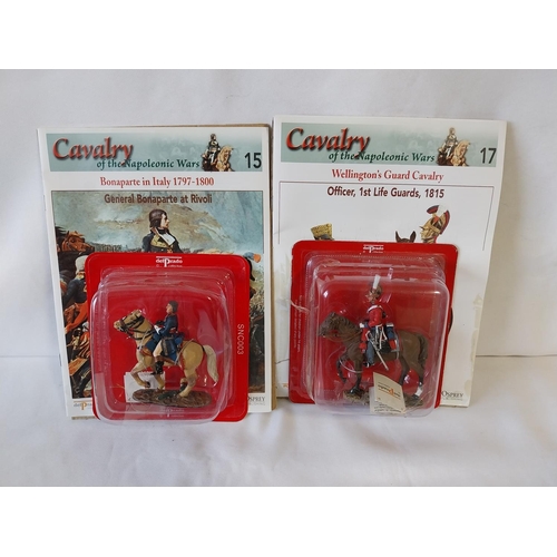 247 - 2 Del Prado mint cavalry figures