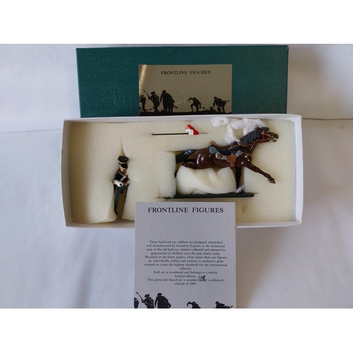 260 - Frontline Figures lead soldiers limited edition BCL 3 17th Lancers Trooper type 3