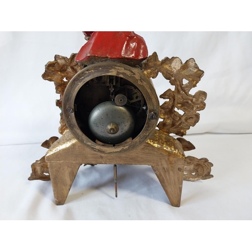 297 - antique mantel clock for repair