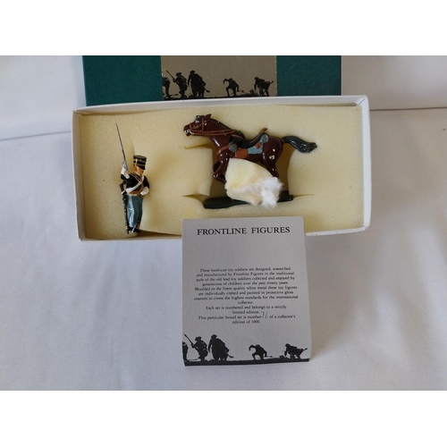 333 - Frontline Figures lead soldiers limited edition LD 1 13th Light Dragoons trooper type 1