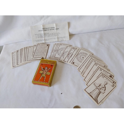 54 - John Lenthall's Fortune Telling Cards, 52 cards with instructions 1960s