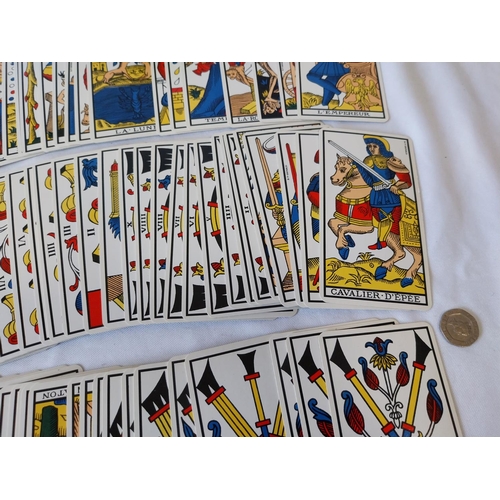 55 - rare 1970s B P Grimaud Ancient Tarot of Marseilles cards