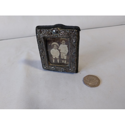 57 - HM silver picture frame c1990