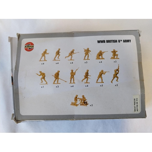 83 - Airfix WW2 British 8th Army 1:72 scale boxed