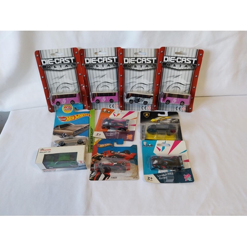 96 - 10 boxed diecast vehicles