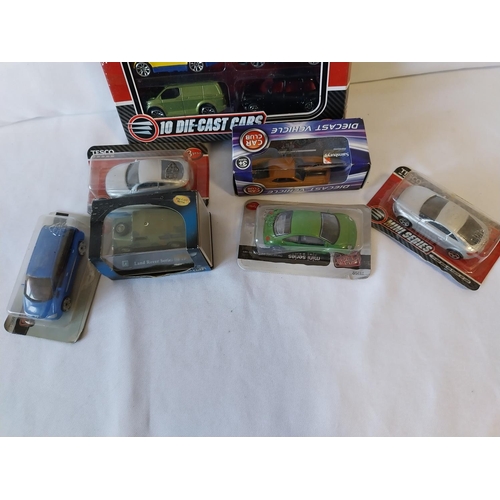 97 - boxed group of diecast vehicles