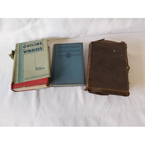 24 - vintage Bible & 2 other books