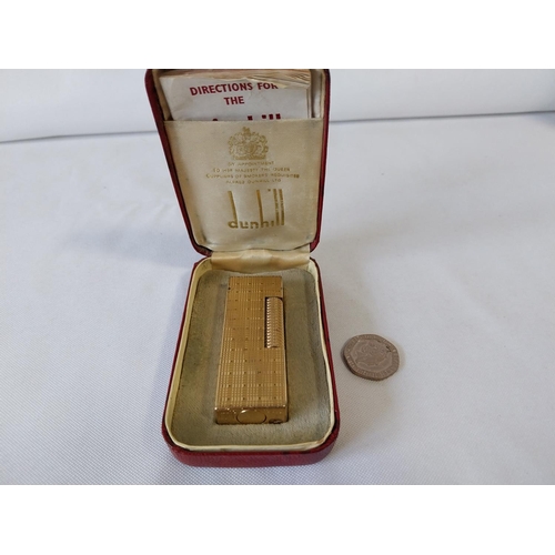 26 - 1970s Dunhill Rollagas lighter original box