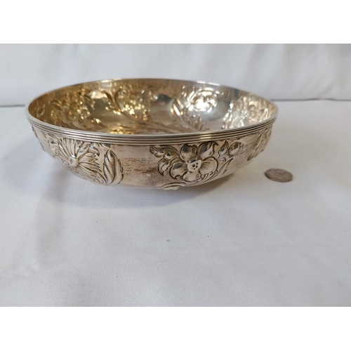 44 - HM silver large bowl c1911 Atkins Brothers