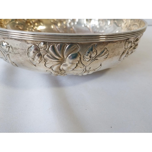 44 - HM silver large bowl c1911 Atkins Brothers