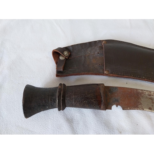 52 - Gurkha Kukri with scabbard