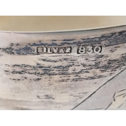 86 - 830 Cyprus silver bowl