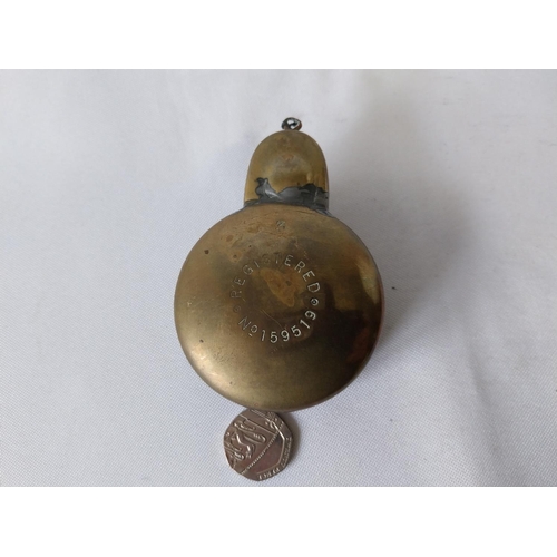 94 - WW1 military tunnellers brass pocket watch holder